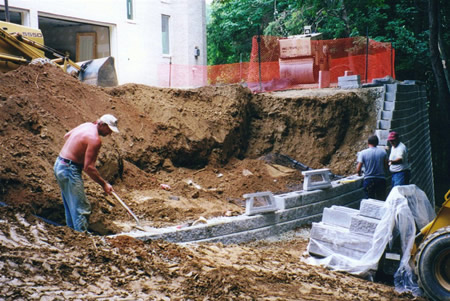 retaining wall