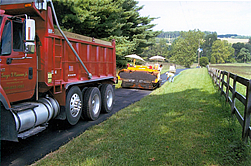 paving driveway